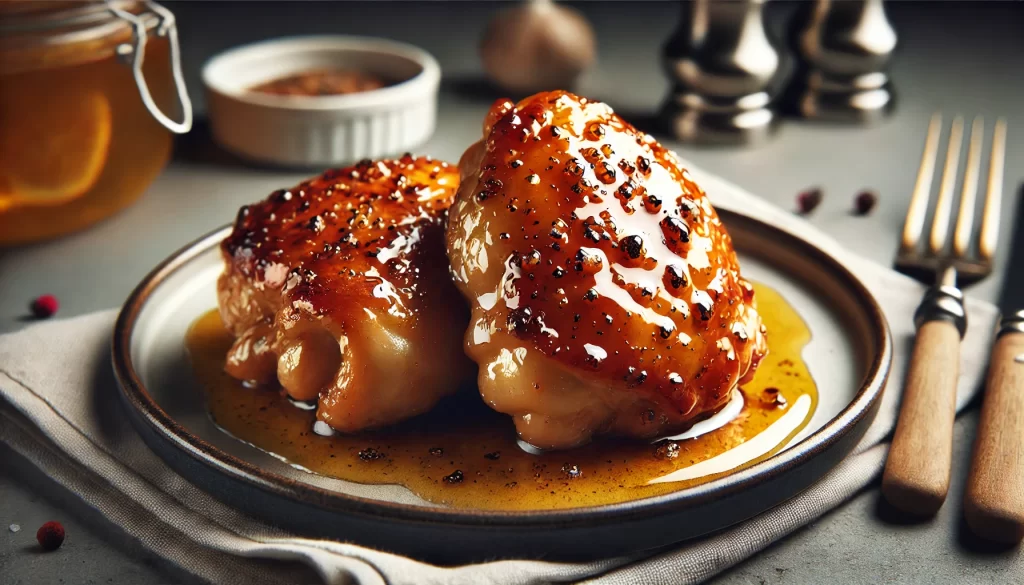 Carnivore Chicken Thighs with Butter Sauce