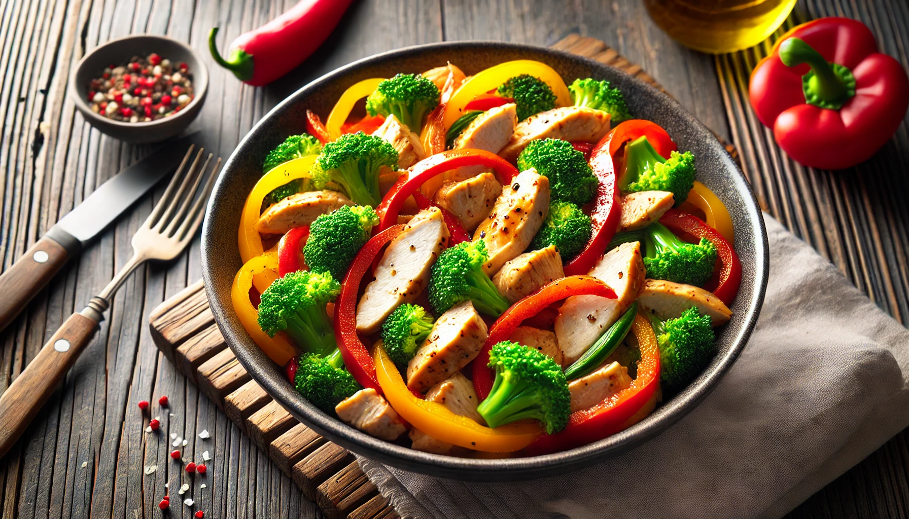 Healthy Chicken Stir-Fry