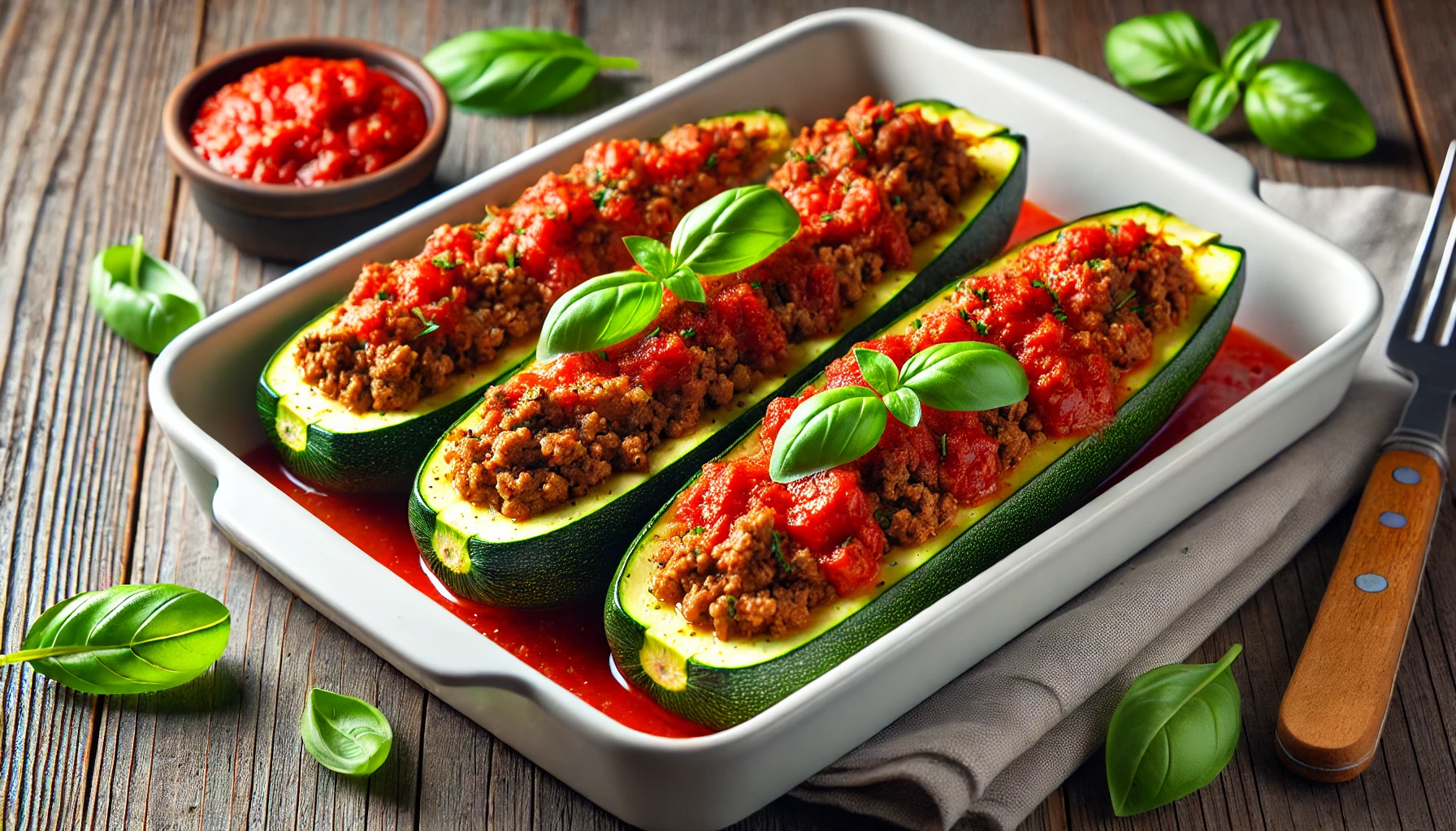 Paleo Zucchini Boats Recipe