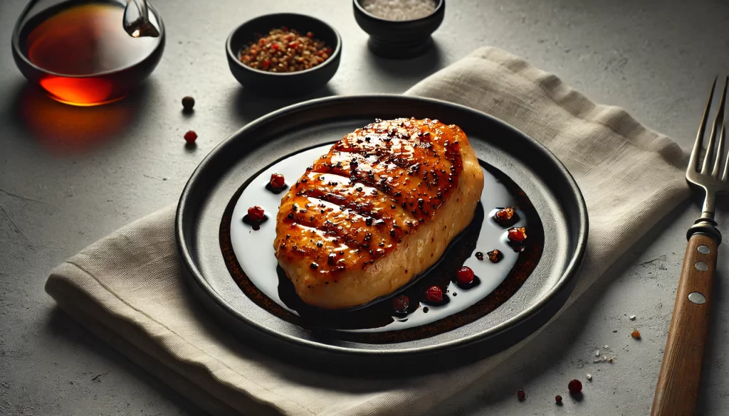 Pan-Seared Chicken Breast with Beef Drippings