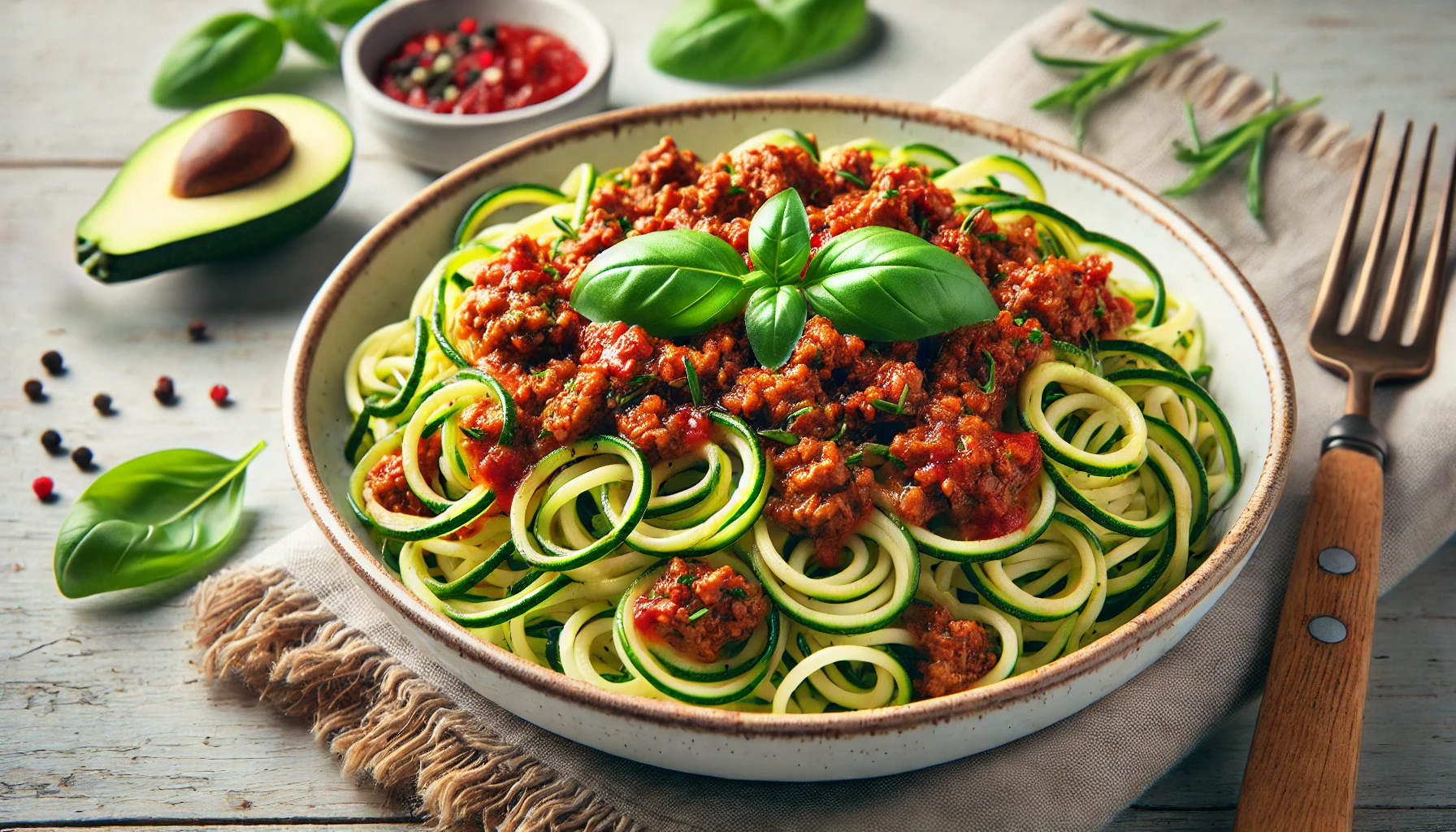 Paleo Beef Zucchini Noodles